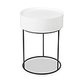 Hugo White Storage Table from Roseland Furniture