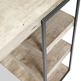 Jersey Concrete Effect Desk from Roseland Furniture