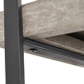 Jersey Concrete Effect 4 Shelf Ladder Unit from Roseland Furniture