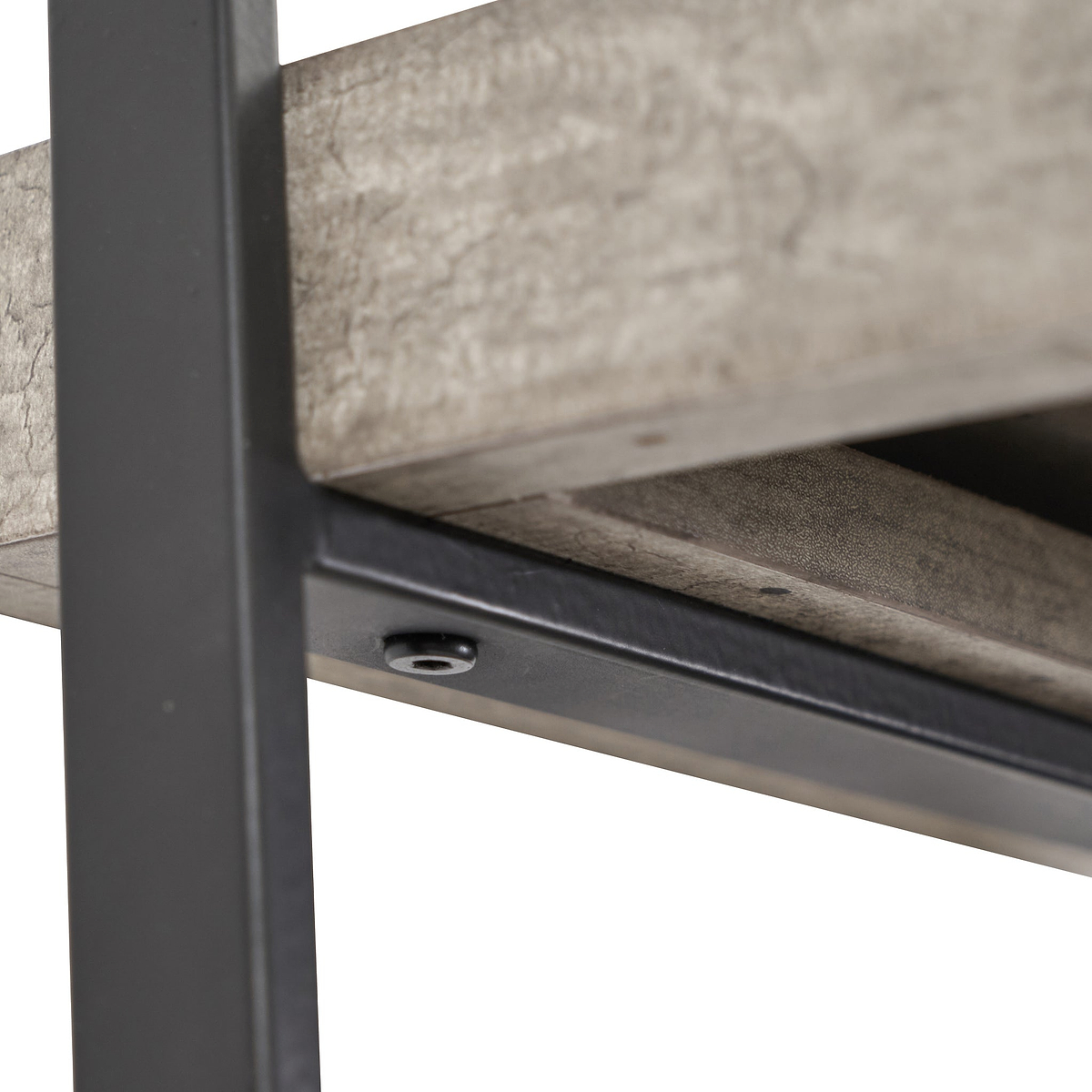 Jersey Concrete Effect 4 Shelf Ladder Unit from Roseland Furniture