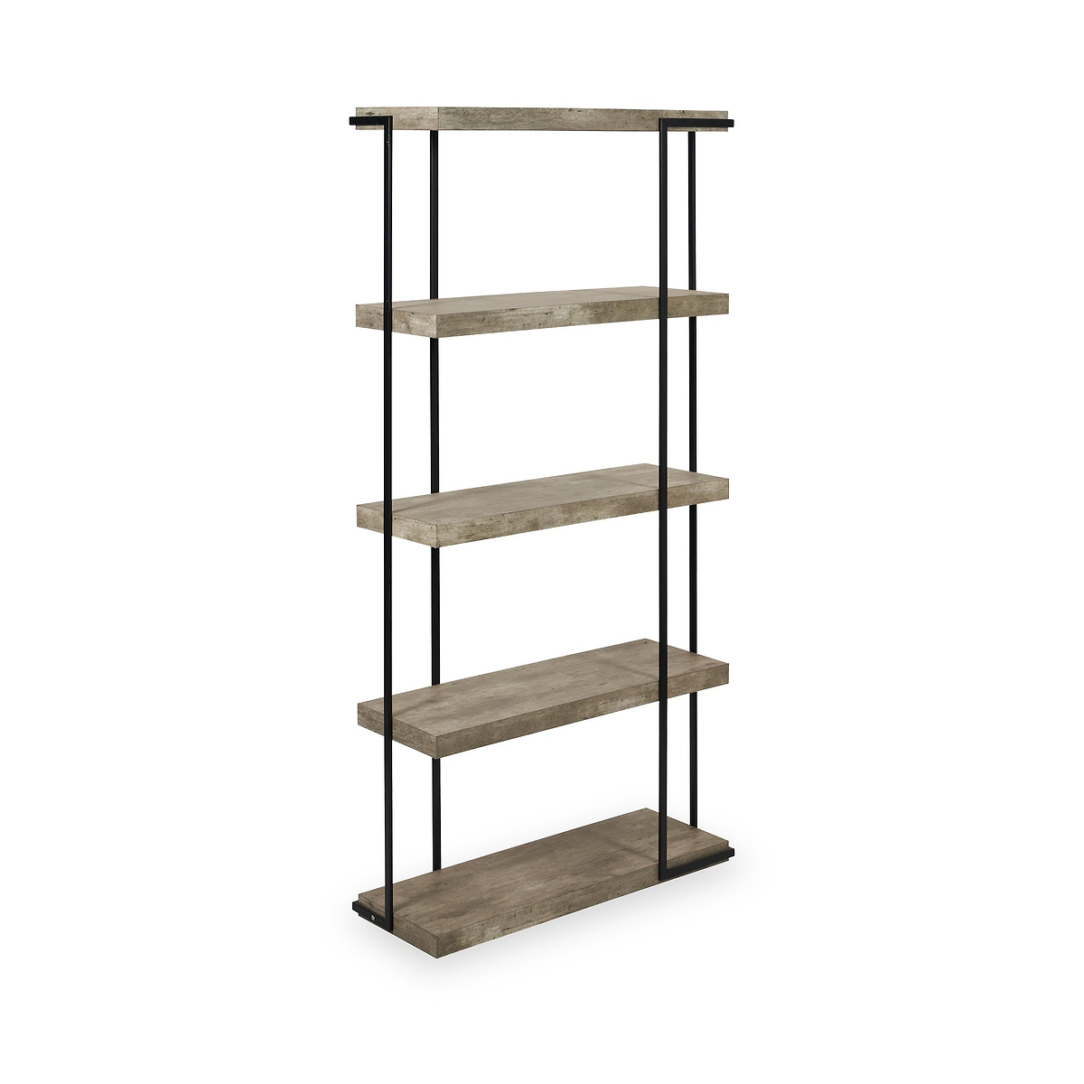 Jersey Concrete Effect 4 Shelf Unit from Roseland Furniture