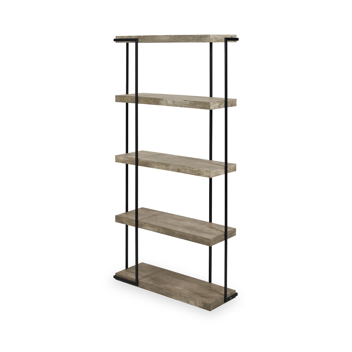 Jersey Concrete Effect 4 Shelf Unit from Roseland Furniture