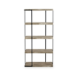 Jersey Concrete Effect 4 Shelf Unit from Roseland Furniture