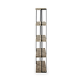 Jersey Concrete Effect 4 Shelf Unit from Roseland Furniture