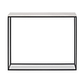 Kalani White Marble Rectangular Console Table from Roseland Furniture
