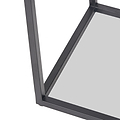 Kalani White Marble Square Side Table from Roseland Furniture