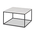 Kalani White Marble Coffee Table from Roseland Furniture