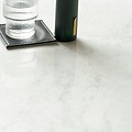 Kalani White Marble Coffee Table from Roseland Furniture