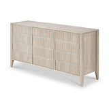 Khao Light Grey 3 Door Sideboard from Roseland Furniture
