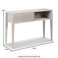 Khao Light Grey 1 Drawer Console Table from Roseland Furniture