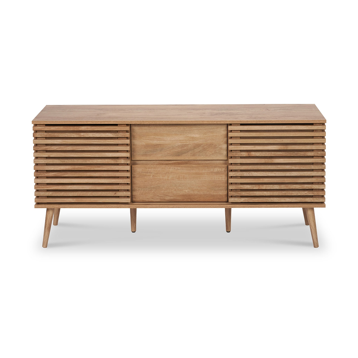 Larvik Natural 2 Door 2 Drawer Sideboard from Roseland Furniture
