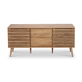 Larvik Natural 2 Door 2 Drawer Sideboard from Roseland Furniture