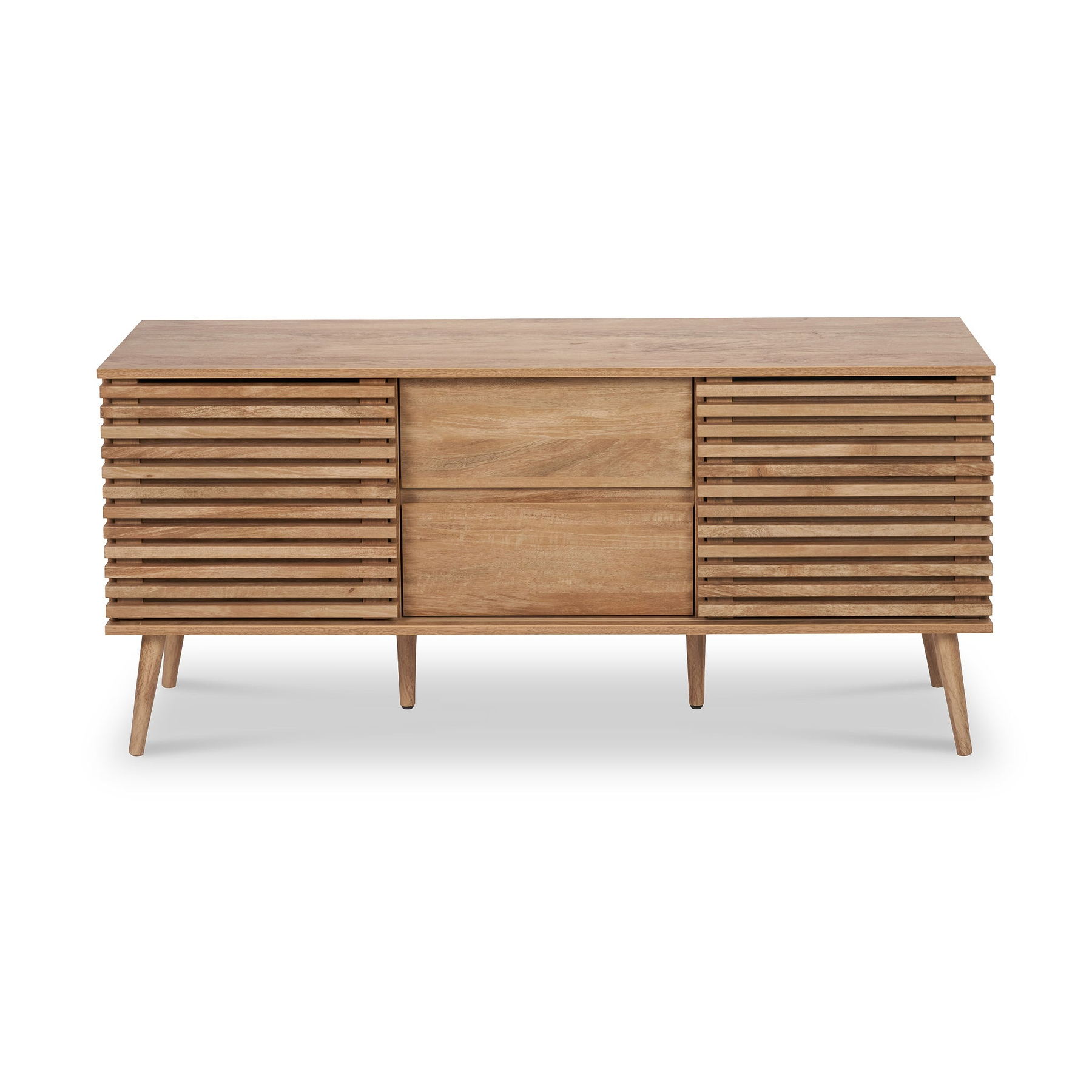 Larvik Natural 2 Door 2 Drawer Sideboard from Roseland Furniture