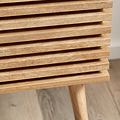 Larvik Natural 2 Door 2 Drawer Sideboard from Roseland Furniture