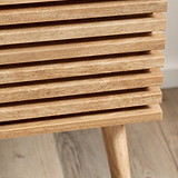 Larvik Natural 2 Door 2 Drawer Sideboard from Roseland Furniture
