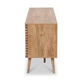 Larvik Natural 2 Door 2 Drawer Sideboard from Roseland Furniture