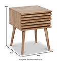 Larvik Natural 1 Drawer Unit from Roseland Furniture