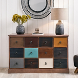 Loft 12 Drawer Unit from Roseland Furniture