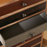 Loft Blue Multicoloured 13 Drawer Unit from Roseland Furniture