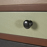 Loft Sage Multicoloured 13 Drawer Unit from Roseland Furniture