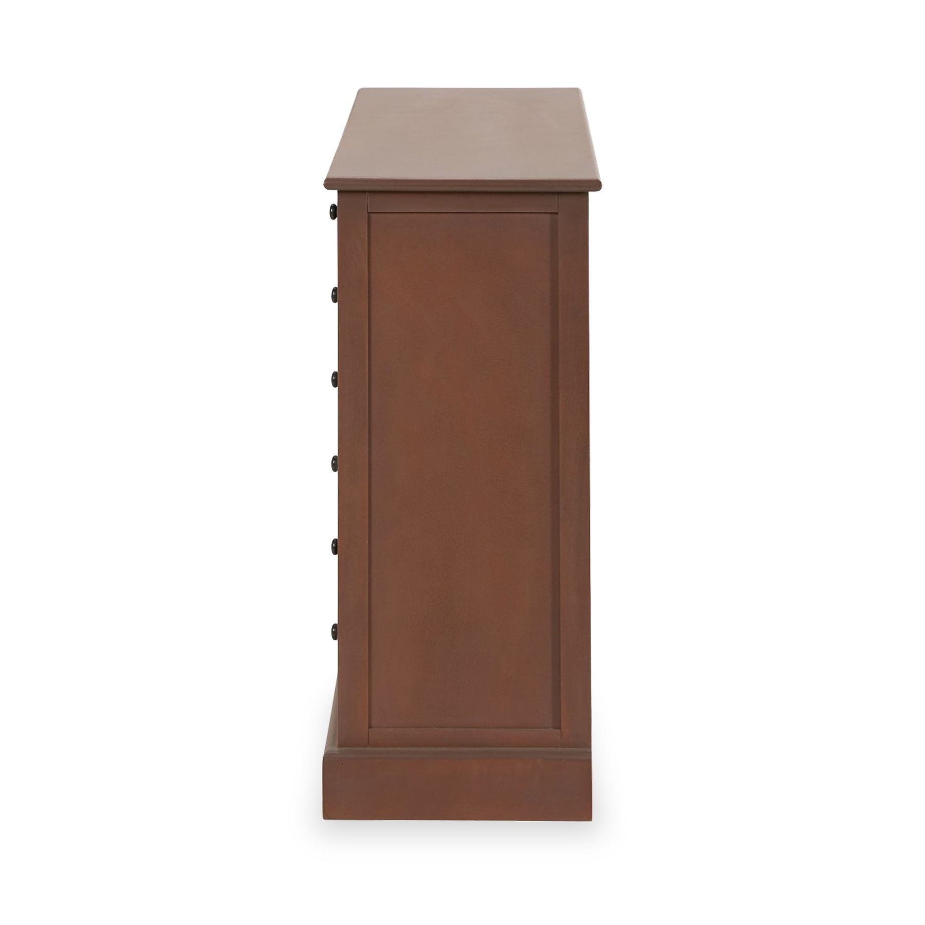 Loft Pine 6 Drawer Chest with sage green drawer from Roseland Furniture