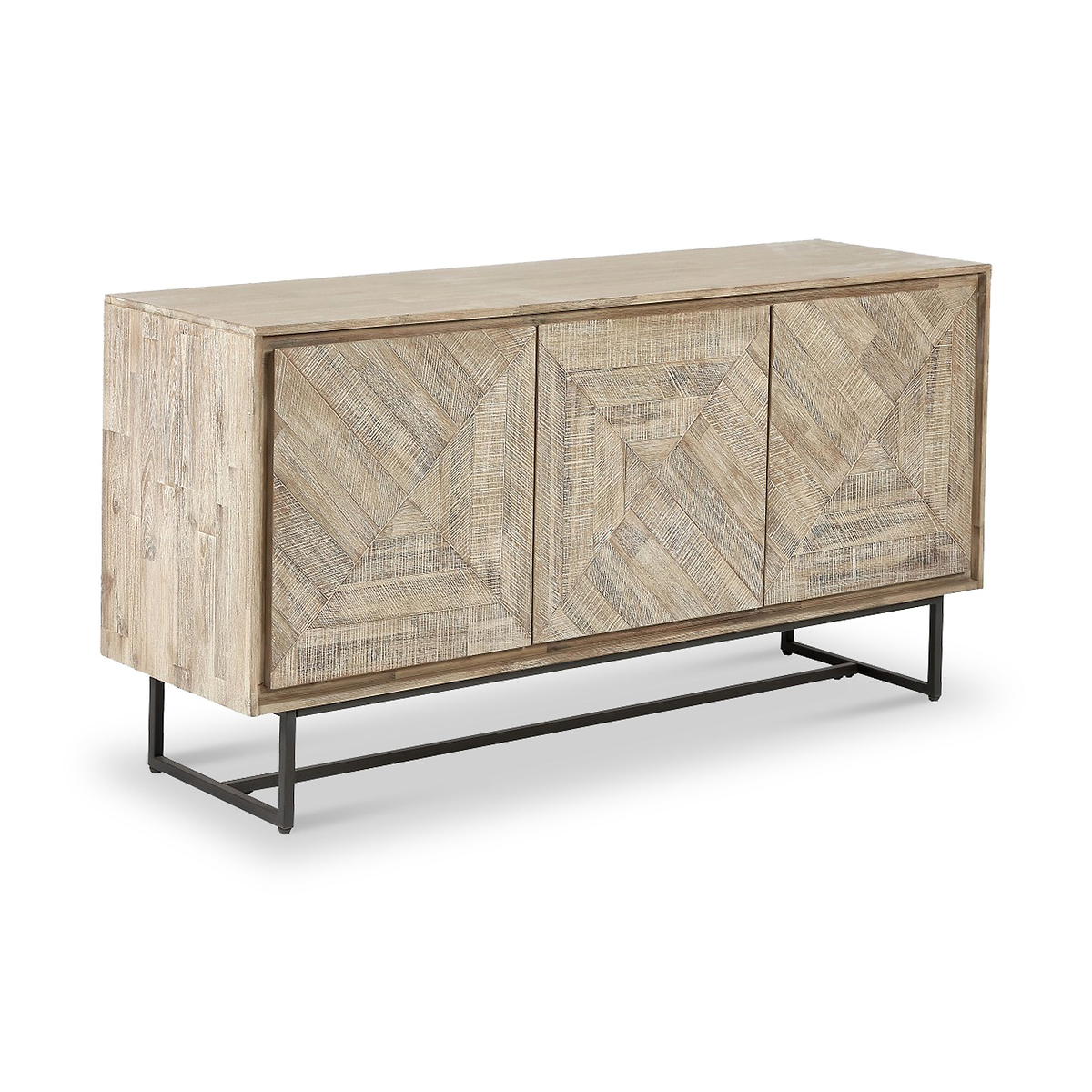Marca Sand Wash 3 Door Sideboard from Roseland Furniture