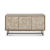 Marca Sand Wash 3 Door Sideboard from Roseland Furniture