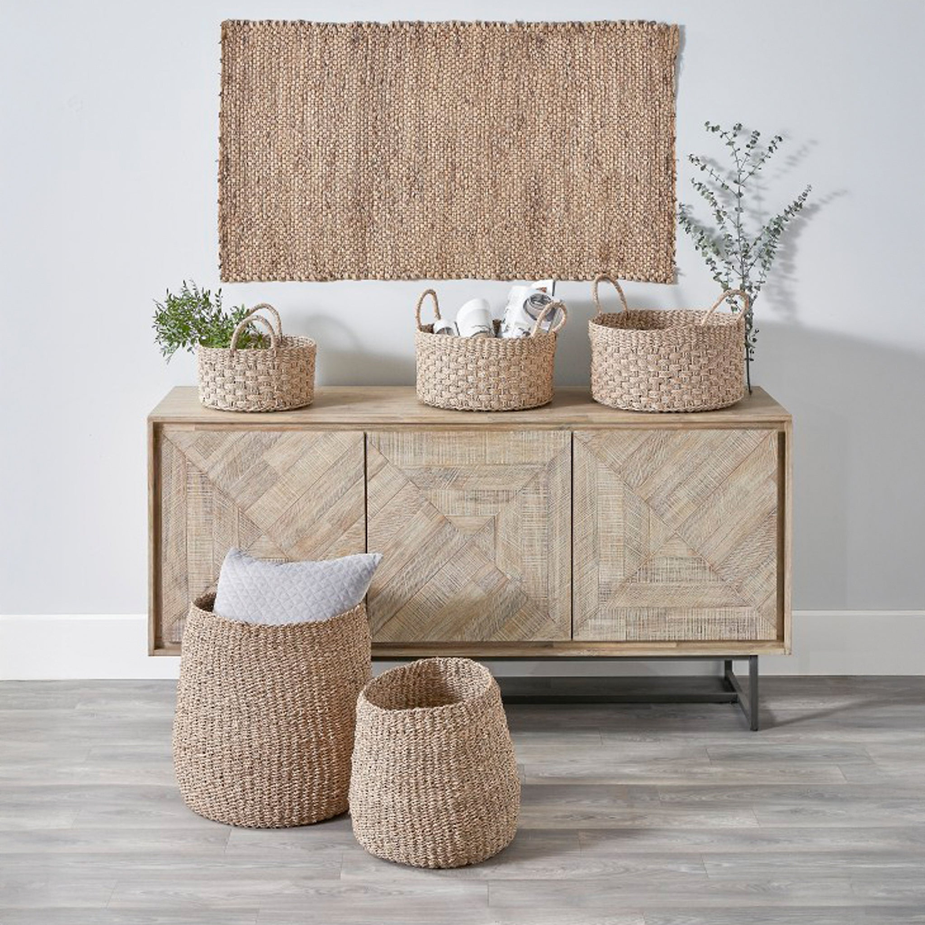 Marca Sand Wash 3 Door Sideboard from Roseland Furniture