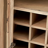 Marca Sand Wash 2 Door Bar Cabinet from Roseland Furniture