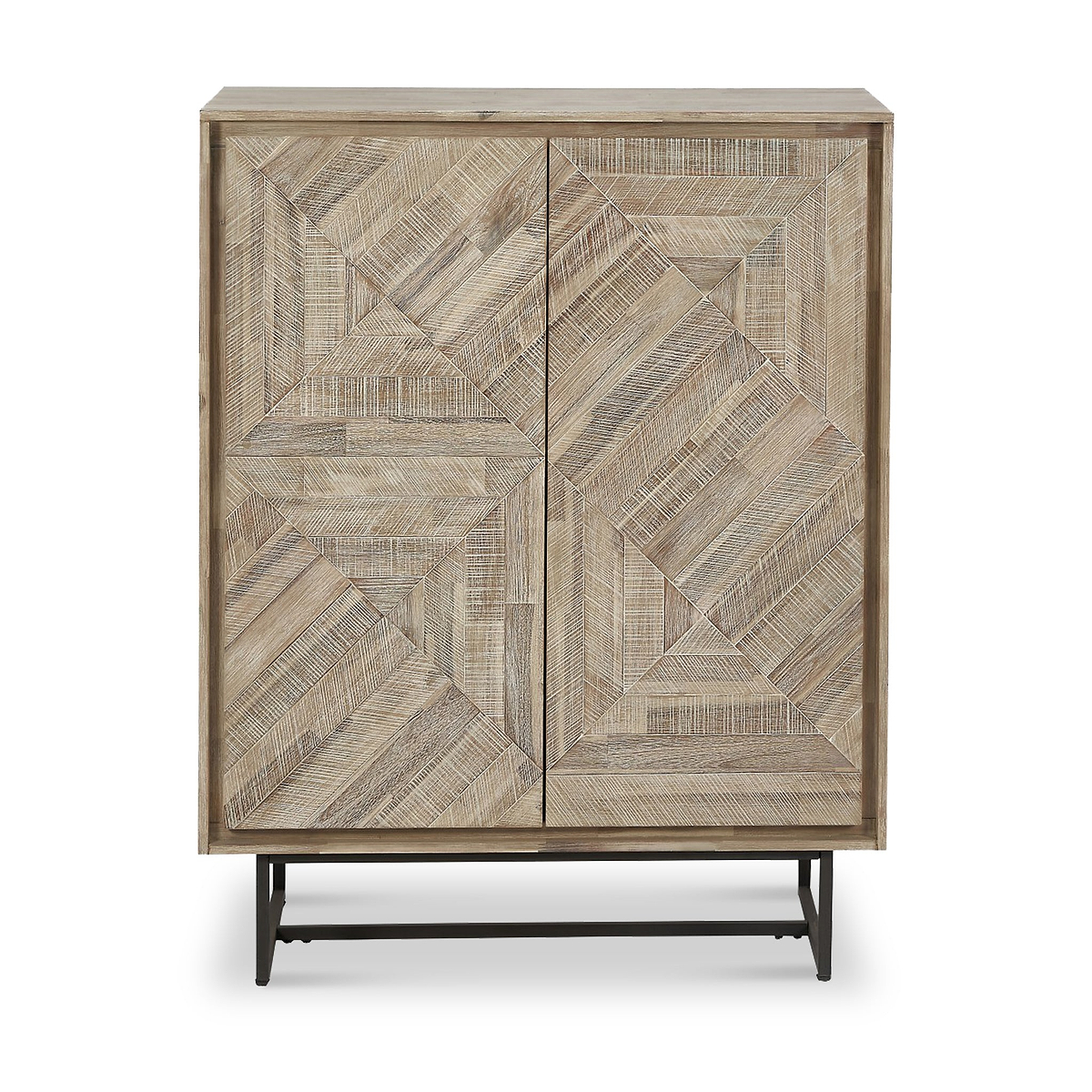Marca Sand Wash 2 Door Bar Cabinet from Roseland Furniture