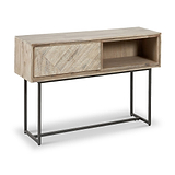 Marca Sand Wash 1 Drawer Console Table from Roseland Furniture