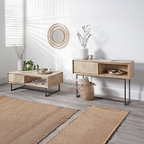 Marca Sand Wash 1 Drawer Console Table from Roseland Furniture