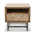 Marca Sand Wash 1 Drawer 1 Shelf Unit from Roseland Furniture