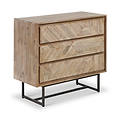 Marca Sand Wash 3 Drawer Unit from Roseland Furniture