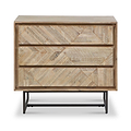 Marca Sand Wash 3 Drawer Unit from Roseland Furniture