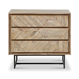 Marca Sand Wash 3 Drawer Unit from Roseland Furniture