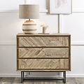 Marca Sand Wash 3 Drawer Unit from Roseland Furniture