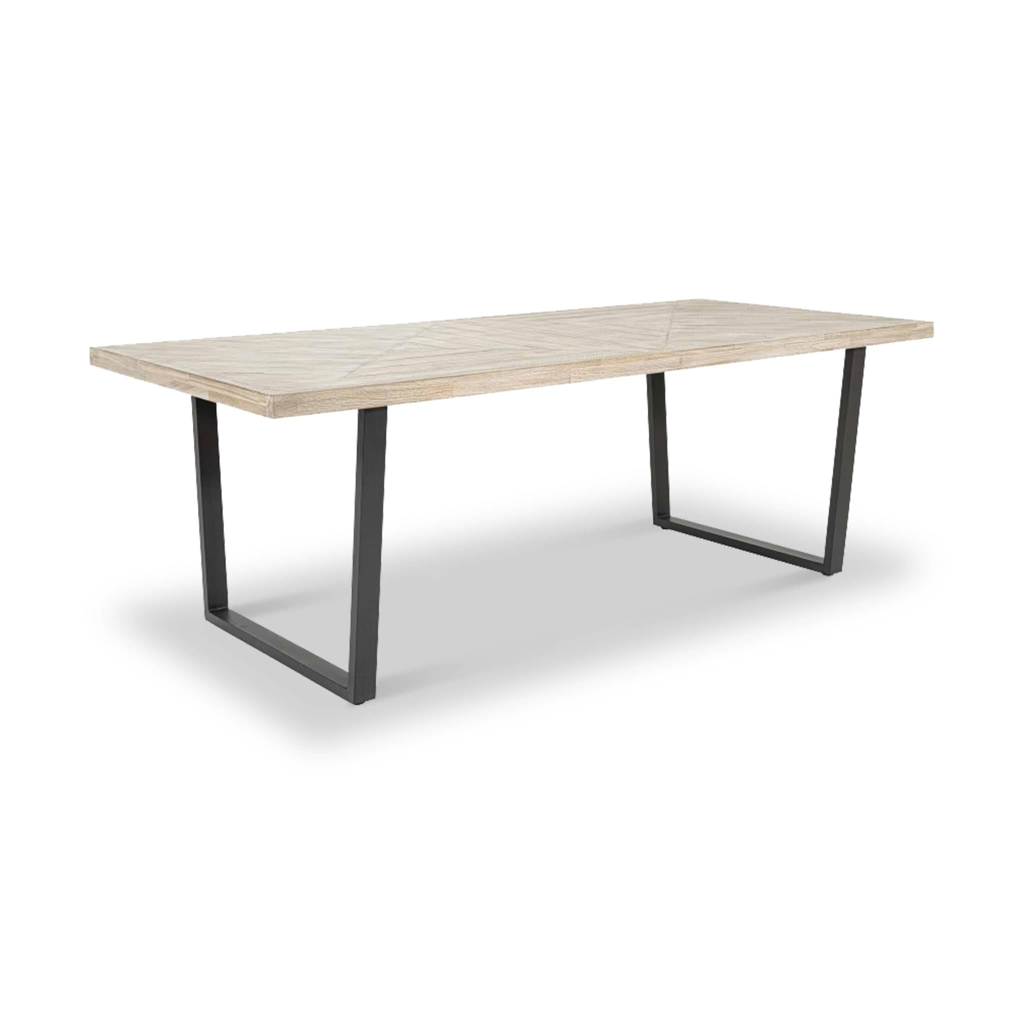 Marca Sand Wash 8 Seater Dining Table from Roseland Furniture
