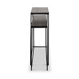 Mashiko So2 Black Console Tables from Roseland Furniture