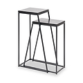 Mashiko So2 Black Side Tables from Roseland Furniture