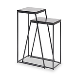 Mashiko So2 Black Side Tables from Roseland Furniture