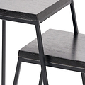 Mashiko So2 Black Side Tables from Roseland Furniture