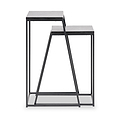 Mashiko So2 Black Side Tables from Roseland Furniture