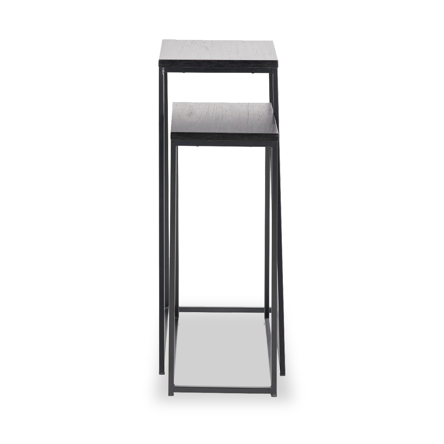 Mashiko So2 Black Side Tables from Roseland Furniture