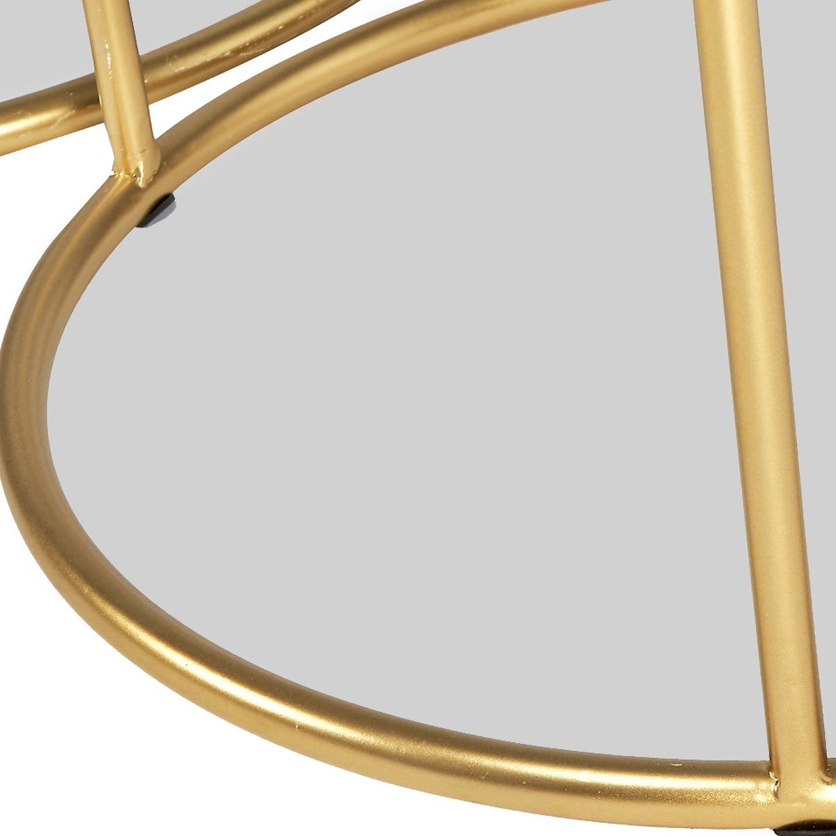 Milly So2 Green Marble and Gold Metal Side Tables from Roseland Furniture