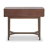 Raie Dark Brown 2 Drawer Console Table from Roseland Furniture