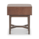 Raie Dark Brown 1 Drawer Unit from Roseland Furniture