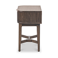 Raie Dark Brown 1 Drawer Unit from Roseland Furniture