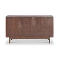 Raie Dark Brown 3 Door Sideboard from Roseland Furniture