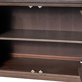 Raie Dark Brown 3 Door Sideboard from Roseland Furniture
